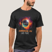 I Was There Total Solar Eclipse Torreon CH Mexico Tシャツ (正面)