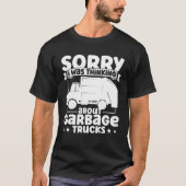 I Was Thinking About Garbage Trucks for Toddler Bo Tシャツ (正面)
