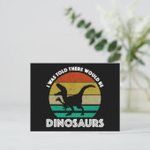 I Was Told There Would Be Dinosaurs ポストカード (スタンド正面)