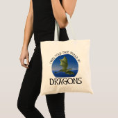 I Was Told There Would Be Dragons トートバッグ (正面(商品))