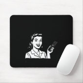 I Watch Murder Shows To Relax Funny Retro True Cri マウスパッド (マウス)