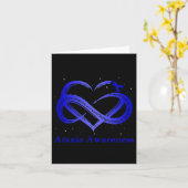 I Wear Blue For Ataxia Awareness Warrior  カード (黄色い花)