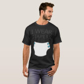 I wear diapers Essential T-Shirt Tシャツ (正面フル)