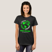 I wear GREEN for my GRANDMA TRAUMATIC BRAIN INJURY Tシャツ (正面フル)