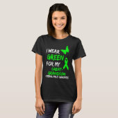 I Wear Green For My Great Grandson Cerebral Palsy Tシャツ (正面フル)