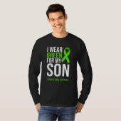 I Wear Green For My Son Cerebral Palsy Awareness M Tシャツ (正面フル)