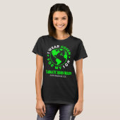I wear GREEN for my SON TRAUMATIC BRAIN INJURY Awa Tシャツ (正面フル)