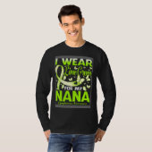 I Wear Lime Green For My Nana Lymphoma Awareness Tシャツ (正面フル)