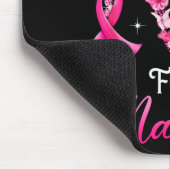I Wear Nk For My Nana Breast Cancer Ribbon Suprt G マウスパッド (コーナー)