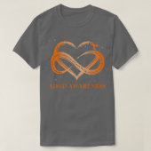 I Wear Orange For ADHD Awareness Warrior 799 Tシャツ (デザイン正面)