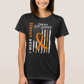I Wear Orange For My Great Grandson Leukemia Aware Tシャツ (正面)