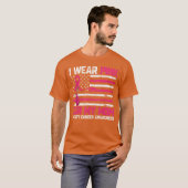 I Wear Pink for My Mom Breast Cancer Awareness Tシャツ (正面フル)