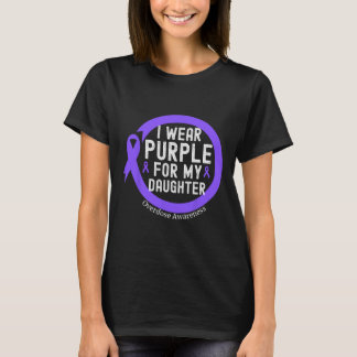 I Wear Purple For My Daughter Overdose Awareness M Tシャツ