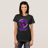 I wear PURPLE for my GRANDPA ALZHEIMER S Awareness Tシャツ (正面フル)