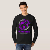I wear PURPLE for my GRANDPA ALZHEIMER S Awareness Tシャツ (正面フル)