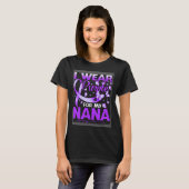 I Wear Purple For My Nana Epilepsy Awareness Tシャツ (正面フル)
