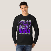 I Wear Purple For My Nana Lupus Awareness Tシャツ (正面フル)