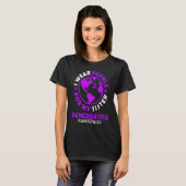 I wear PURPLE for my SISTER PANCREATITIS Awareness Tシャツ (正面フル)