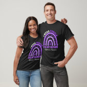 I Wear Purple For Nephew Alzheimer's Awareness Rai Tシャツ (ユニセックス)