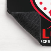 I Wear Red For Blood Cancer Awareness 3  マウスパッド (コーナー)