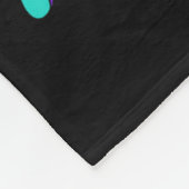 I Wear Teal &amp; Purple For My Son Suicide Preven フリースブランケット (角)