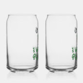 I Wet My Plants – ガーデニングおもしろいデザイン ガラス缶 (右)