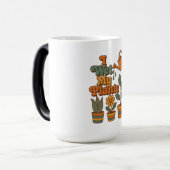 I Wet My Plants – Retro 70s Stripes モーフィングマグカップ (正面左)