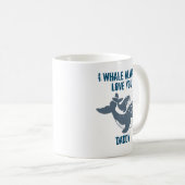I Whale Always Love Youカスタマイズ コーヒーマグカップ (正面右)