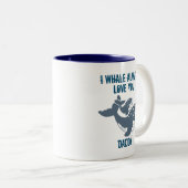 I Whale Always Love Youカスタマイズ ツートーンマグカップ (正面右)