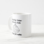 I Whip My Tallow Back and Forth コーヒーマグカップ (正面左)