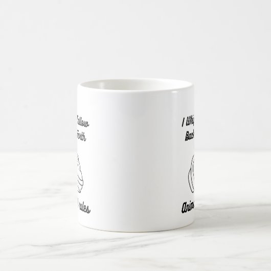 I Whip My Tallow Back and Forth コーヒーマグカップ (中央)