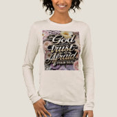 I Will Not Be Afraid Womens トライブレンドＴシャツ (正面)