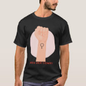 I Will Not Comply Feminist Tシャツ (正面)