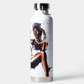 “I Will Not Settle!” - Water Bottle ウォーターボトル (左面)