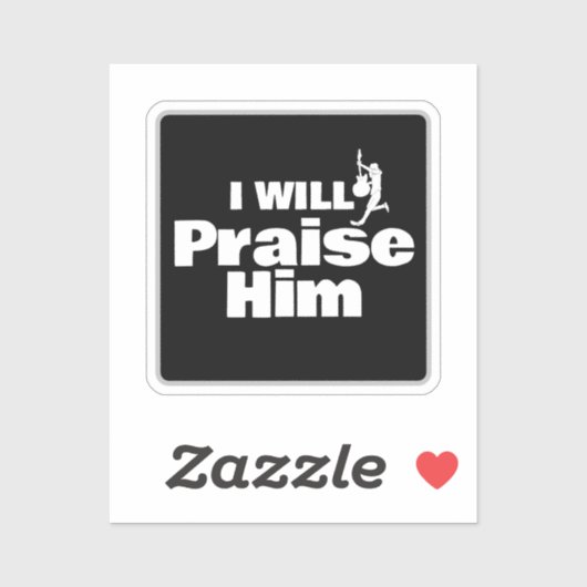 I Will Praise Him, Guitar for the King シール (シート)