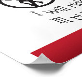 I Will Ride My Bike Poster ポスター (角)