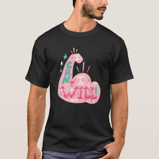 I Will Self Love Motivational Tシャツ (正面)