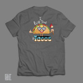 I will Teach for Tacos Art Teacher Female Tシャツ