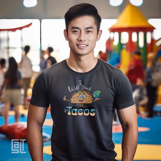 I will Teach for Tacos Teacher Female History  Tシャツ