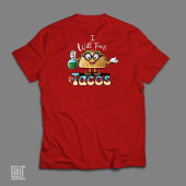 I will Teach for Tacos Teacher Female Science Male Tシャツ