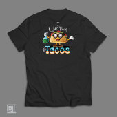 I will Teach for Tacos Teacher Female Science Male Tシャツ