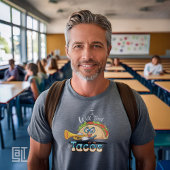 I will Teach for Tacos Teacher Male Music Essentia Tシャツ