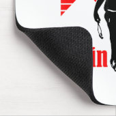 I Win Google Me Motivational Retro Silhouette Shir マウスパッド (コーナー)