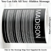 I Wish I Was Painting & Name Hidden Message 091W コーヒーマグカップ