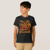 I witch you a happy halloween tシャツ (正面フル)