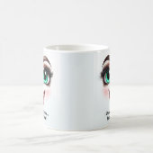 I Woke Up Fabulous…You’re Welcome, Eyes Funny Face コーヒーマグカップ (中央)