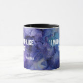 I Woke Up Like This #married マグカップ (中央)