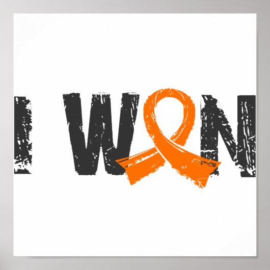 I Won Leukemia ポスター (正面)