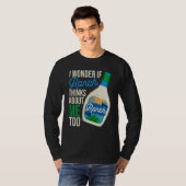 I Wonder If Ranch Thinks About Me Too Ranch Dressi Tシャツ (正面フル)