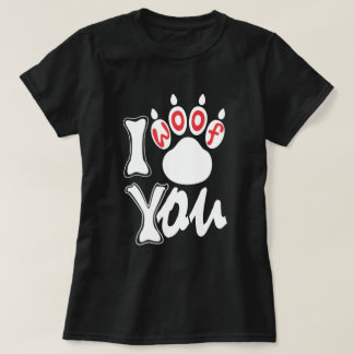 I Woof -女性のTシャツ Tシャツ